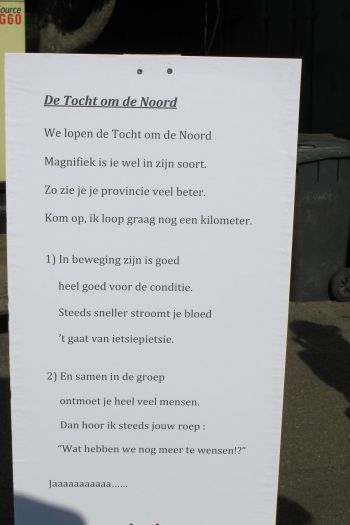Tocht om de Noord 2016 1e dag - zaterdag