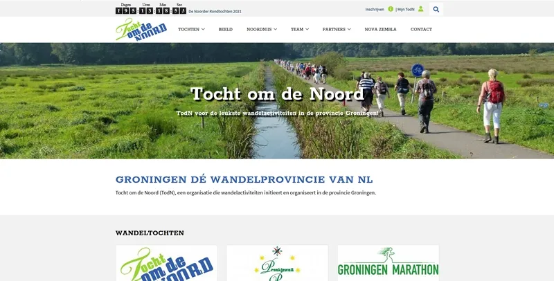 Vernieuwde website