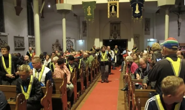 De inzegening van de Kennedytocht in 2015