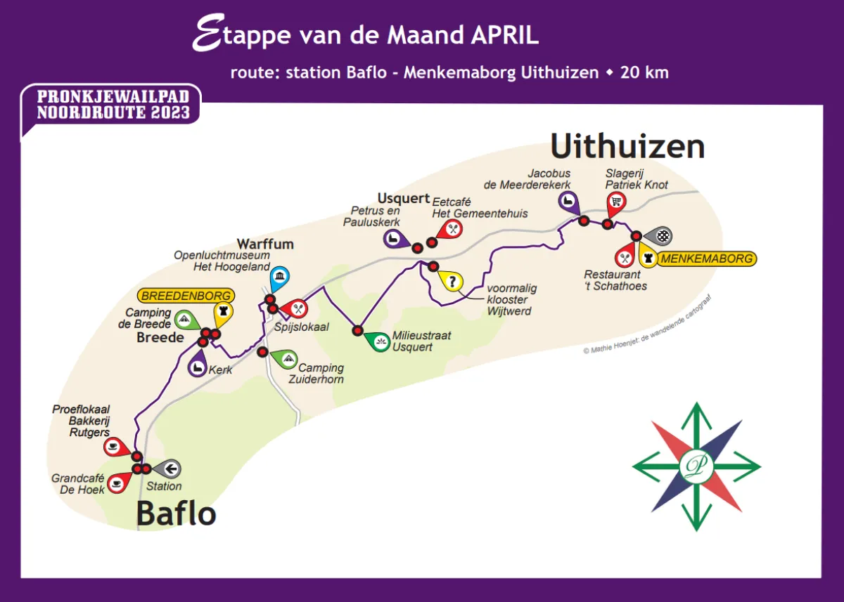 Etappe van de maand april 2023