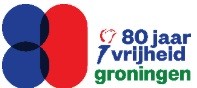 Logo 80 jaar bevrijding Groningen