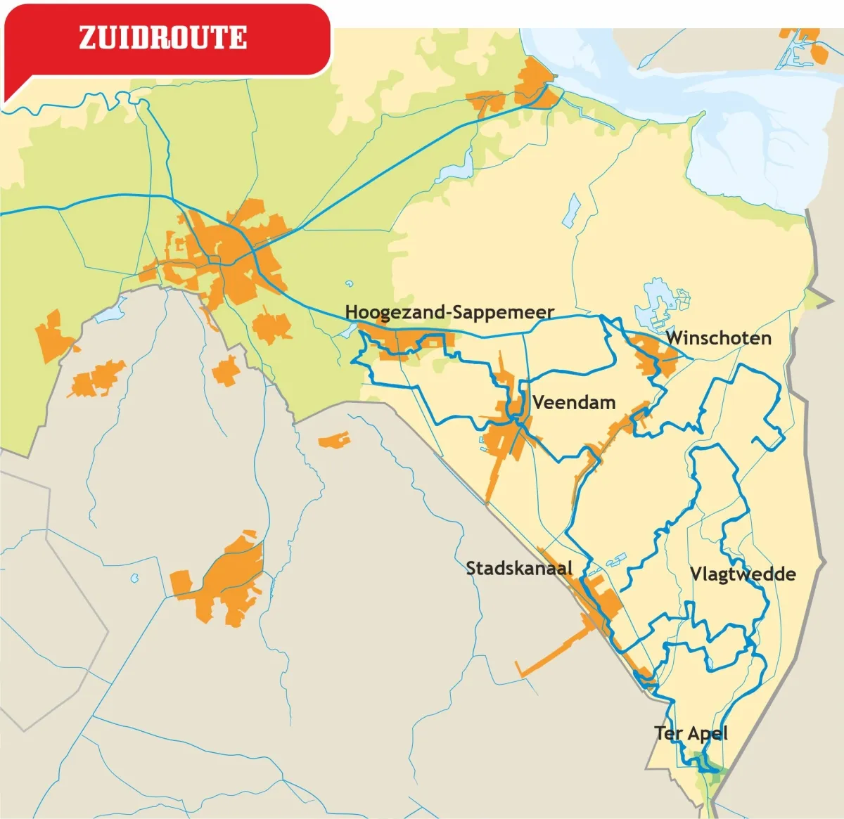 Nieuwe Zuidroute 2024