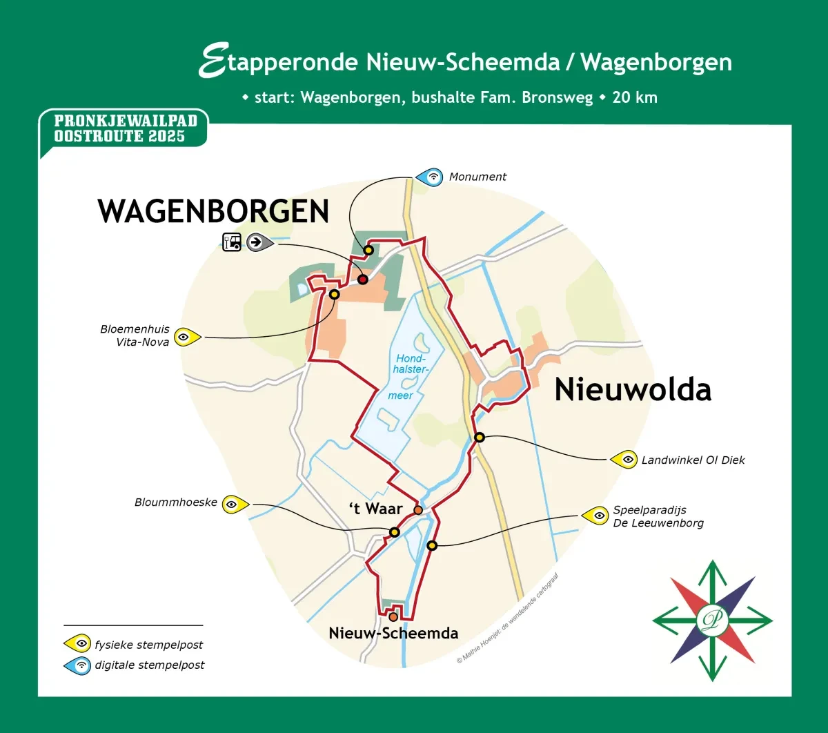 Etapperonde Wagenborgen Nieuw Scheemda  