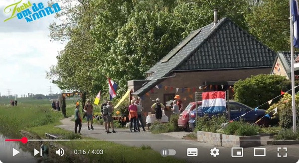 Screenshot aftermovie Bevrijdingstocht